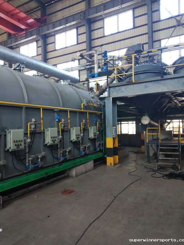 产品用途：硫酸化铜阳极泥的焙烧蒸硒处理，规格：∅1.2米×12米燃气加热